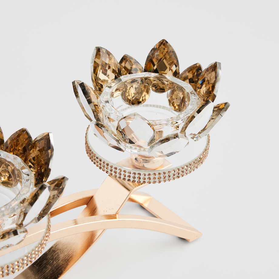 Świecznik potrójny Cristal shine diamond small trio