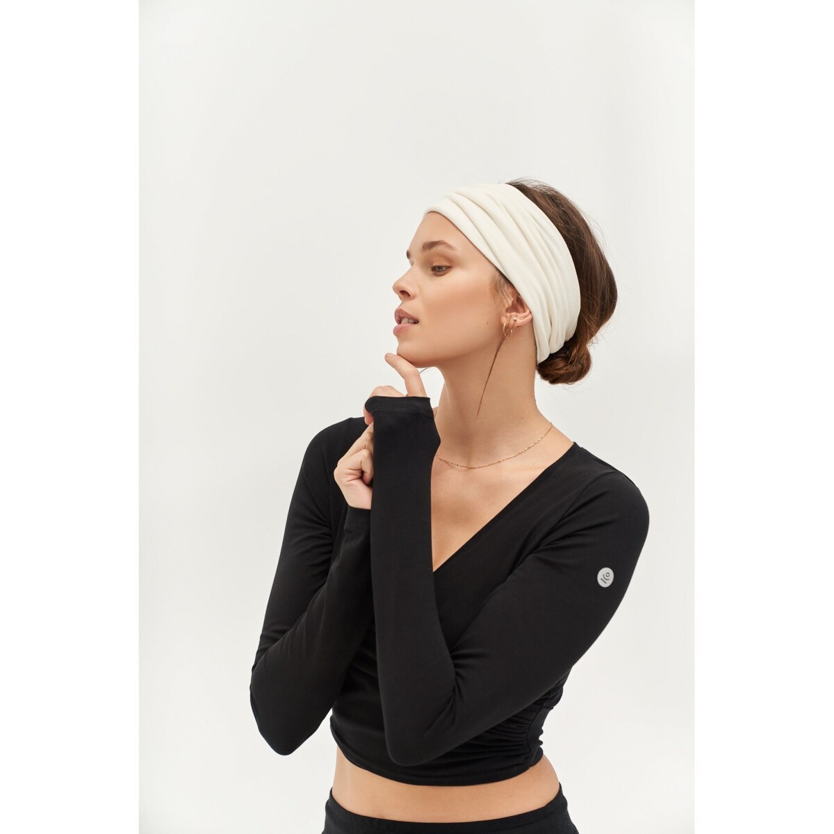 Opaska na włosy SUPERNOVA - coconut white