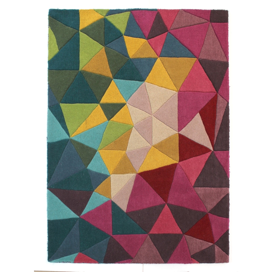 Dywan Wełniany illusion Falmouth Wielokolorowy 120x170