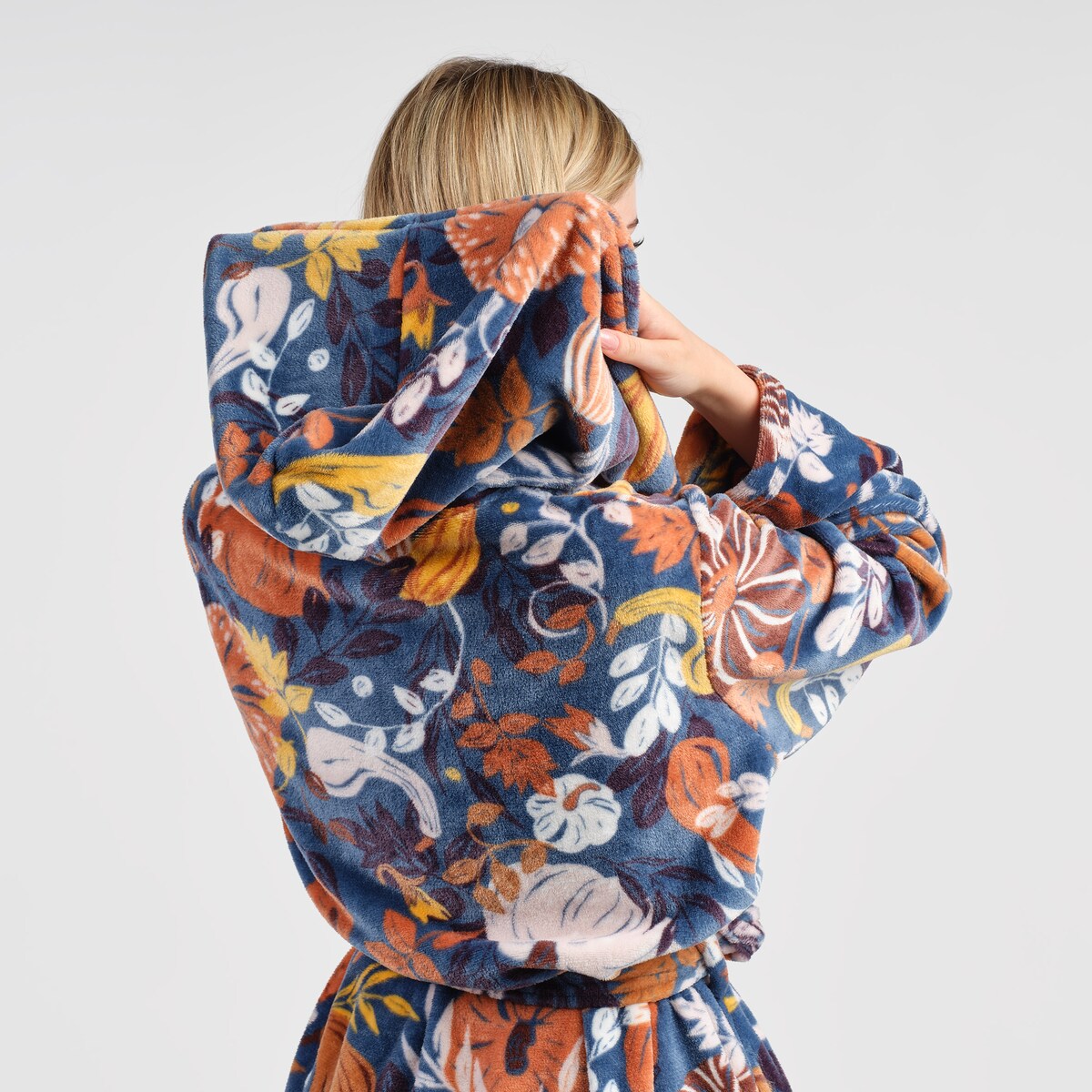 Szlafrok Denillo z motywem dyni