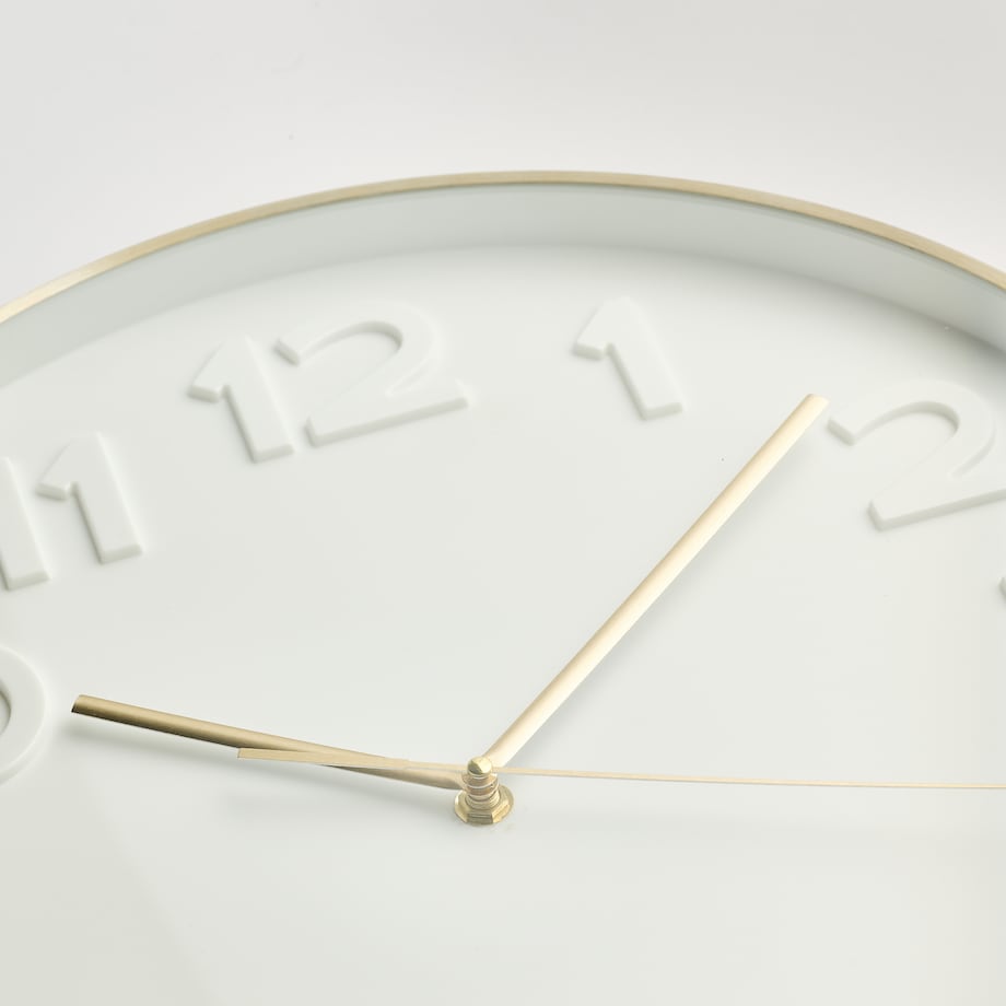 nowoczesny zegar ścienny sorrento ø 40 cm