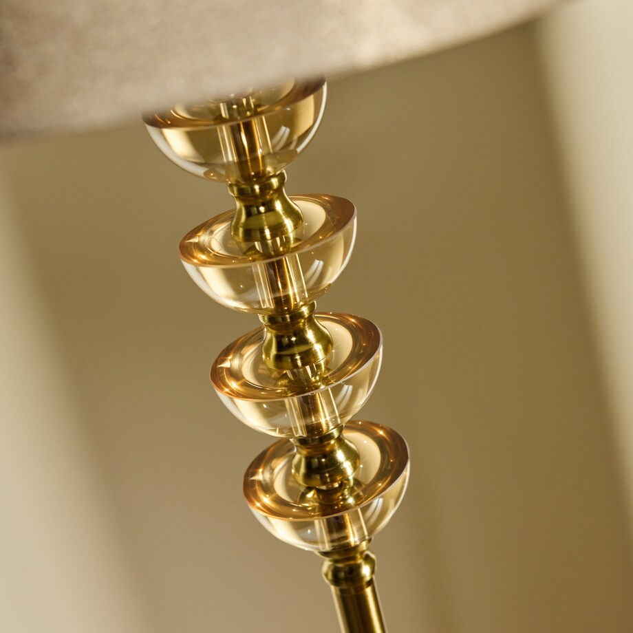 lampa podłogowa ze szklanymi kulami dixon