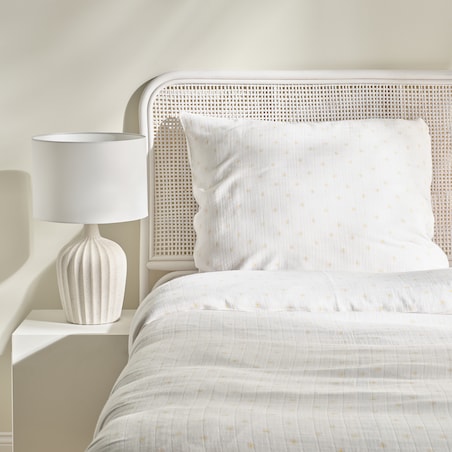 Pościel Muślinowa Astero 100x135 cm z motywem kwiatowym