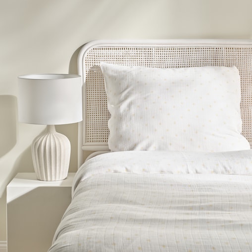 Pościel Muślinowa Astero 100x135 cm z motywem kwiatowym