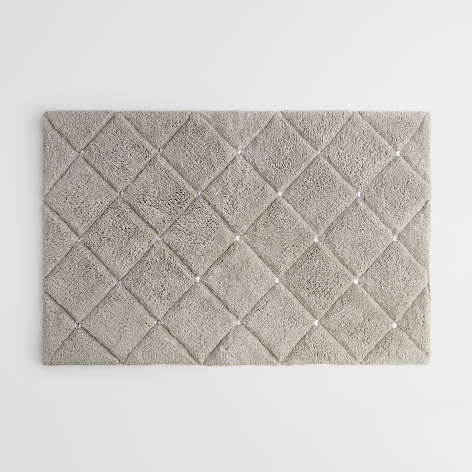 Dywanik łazienkowy Dorita 60x90 cm z motywem geometrycznym