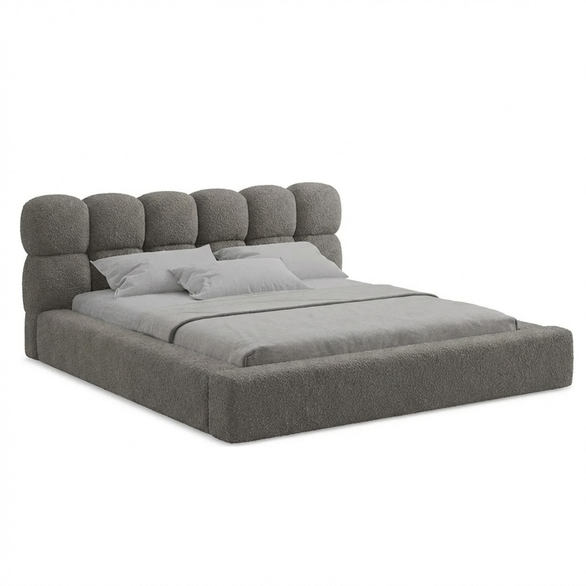 Łóżko Tapicerowane Lusso 140X200 Stelaż Pojemnik Na Pościel Abriamo 2