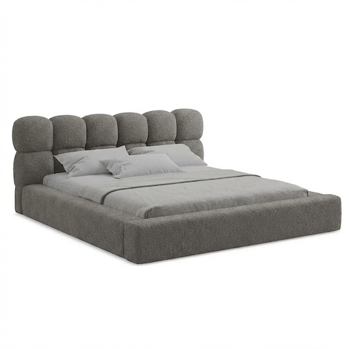 Łóżko Tapicerowane Lusso 140X200 Stelaż Pojemnik Na Pościel Abriamo 2