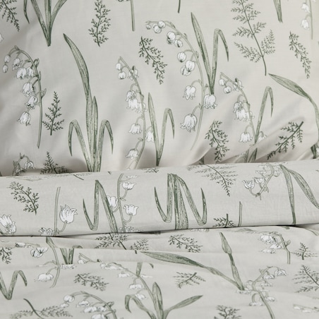 Pościel z bawełny satynowej Tinkerbellisa 160x200 cm z motywem roślinnym