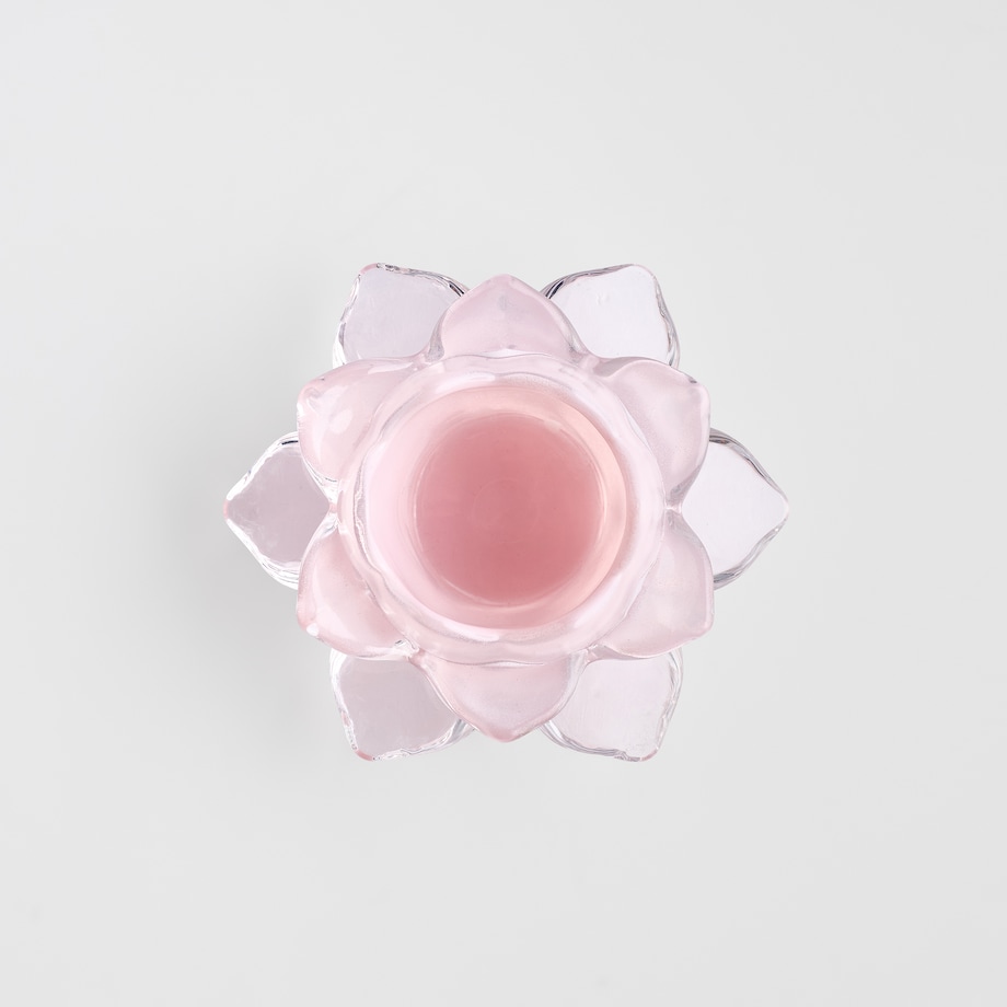 Świecznik Callon z motywem kwiatowym