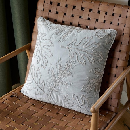 Poszewka Haftowana Maple 45x45 cm z motywem liściastym
