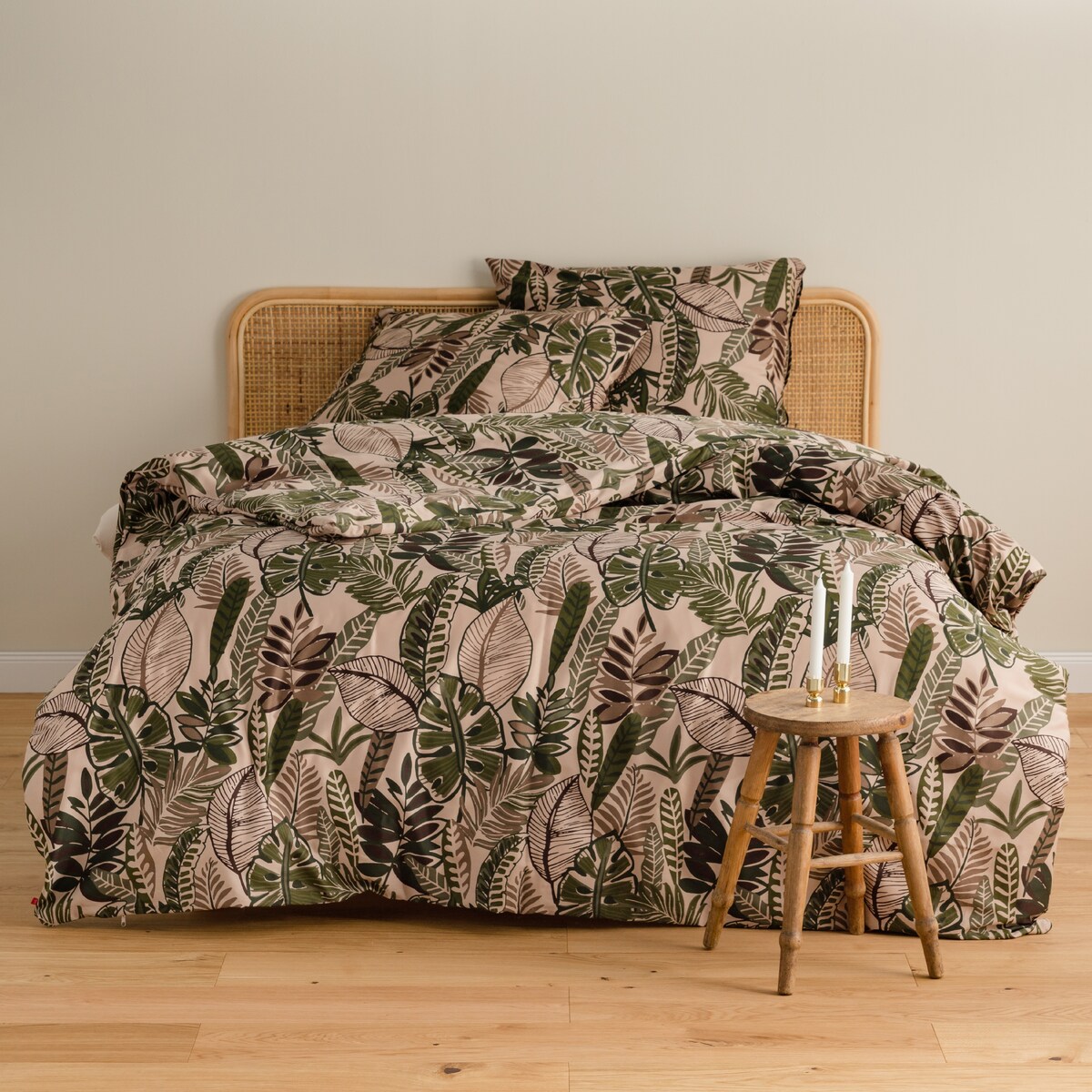 Pościel Satynowa Moder 160x200 cm