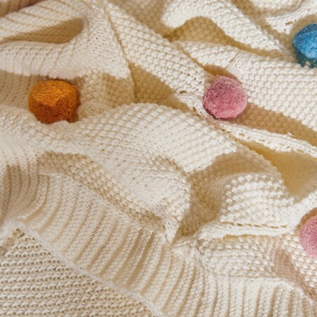 Koc bawełniany Ponili 81x102 cm