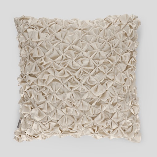 Poszewka satynowa drapowana Glamo 45x45 cm