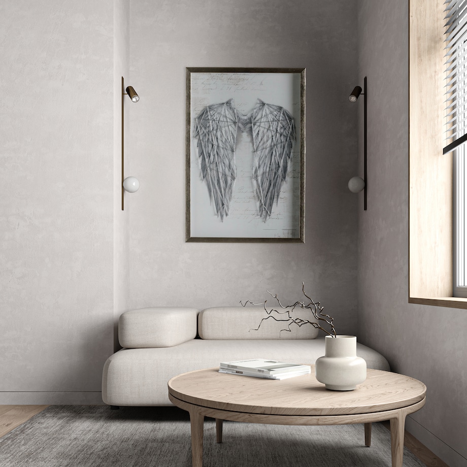 obraz z motywem skrzydeł wings 40x60