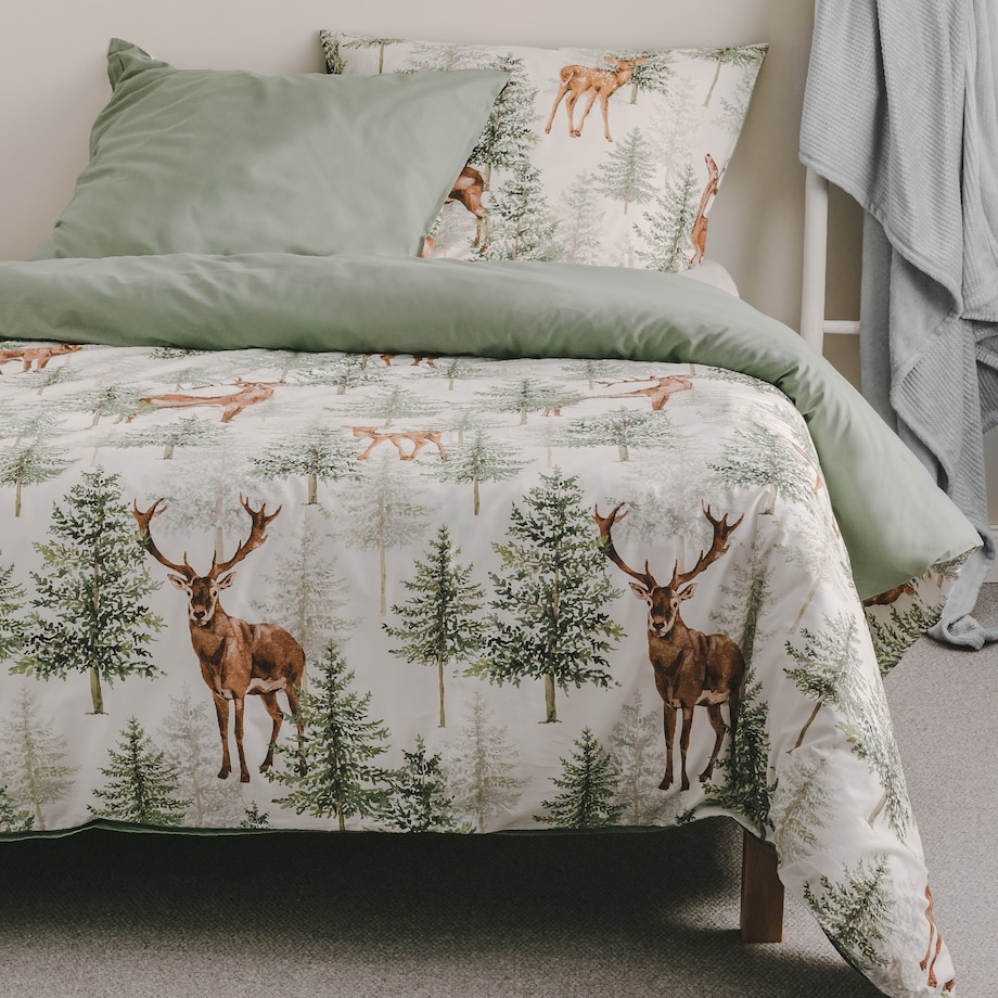 Pościel Bawełniana Rentier 140x200 cm