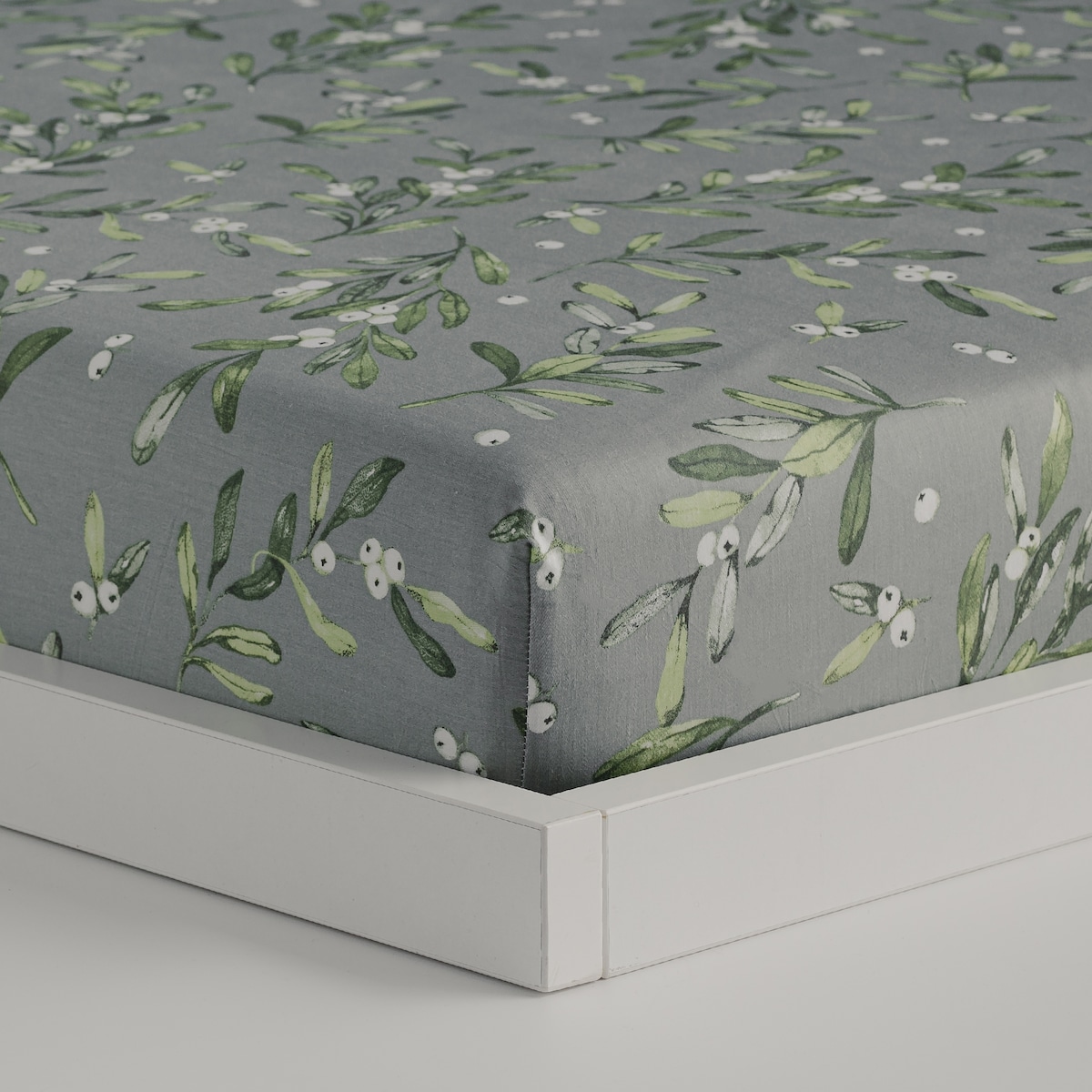 Prześcieradło Z Gumką Snowberry 160x200 cm