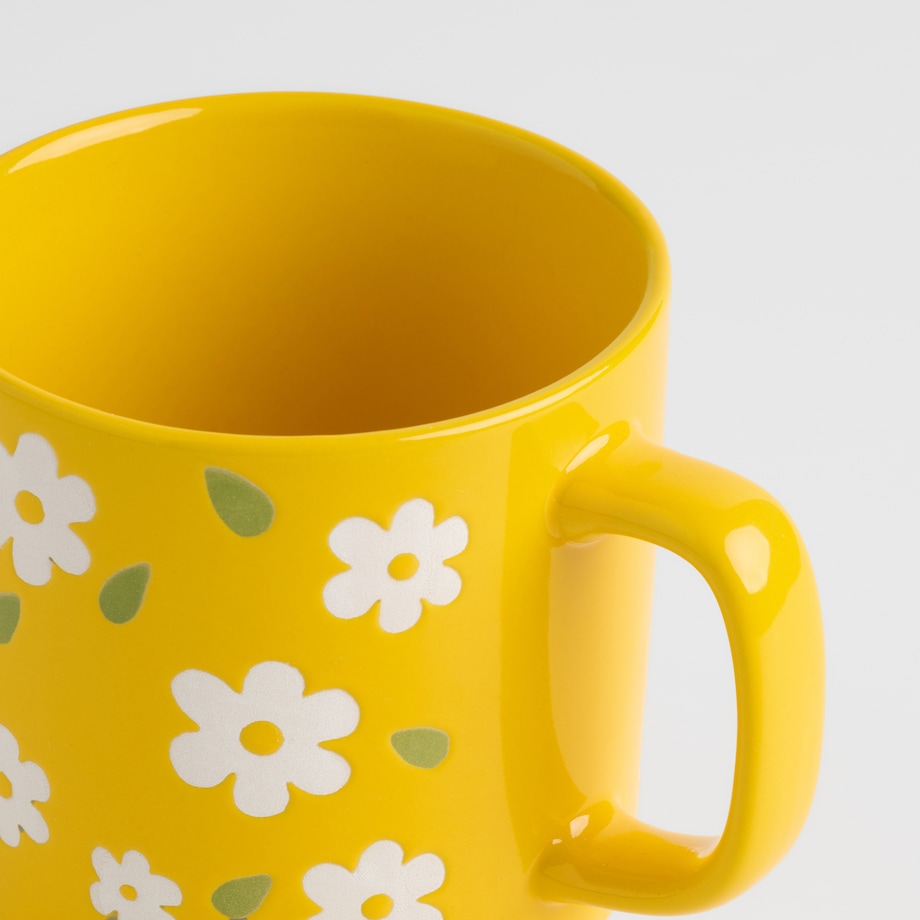 Kubek Flumi z motywem kwiatowym