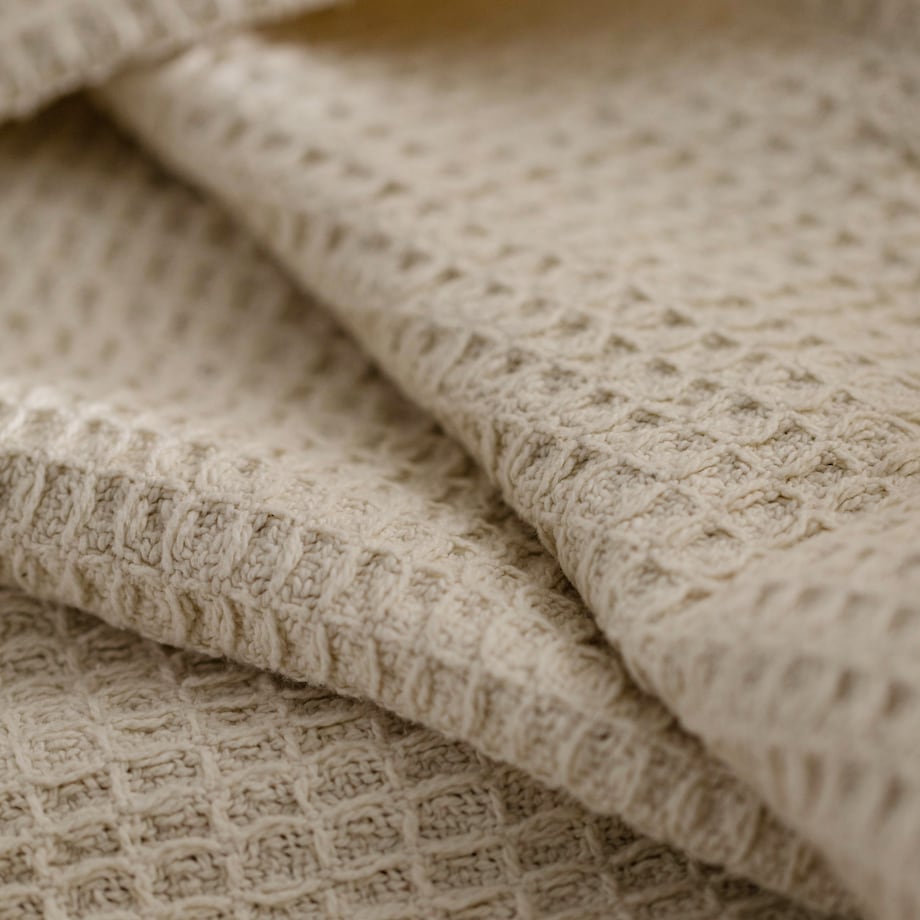 Koc Bawełniany o Waflowej Fakturze Falo 200x220 cm