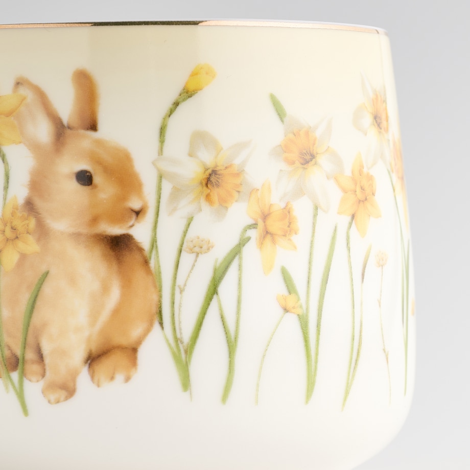 Kubek Daffelisbunny z motywem królika