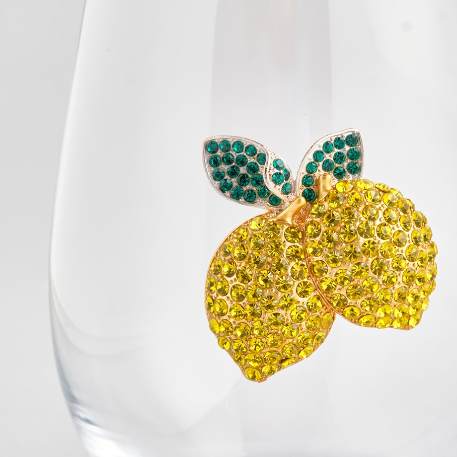 Szklanka Limoner z motywem owoców