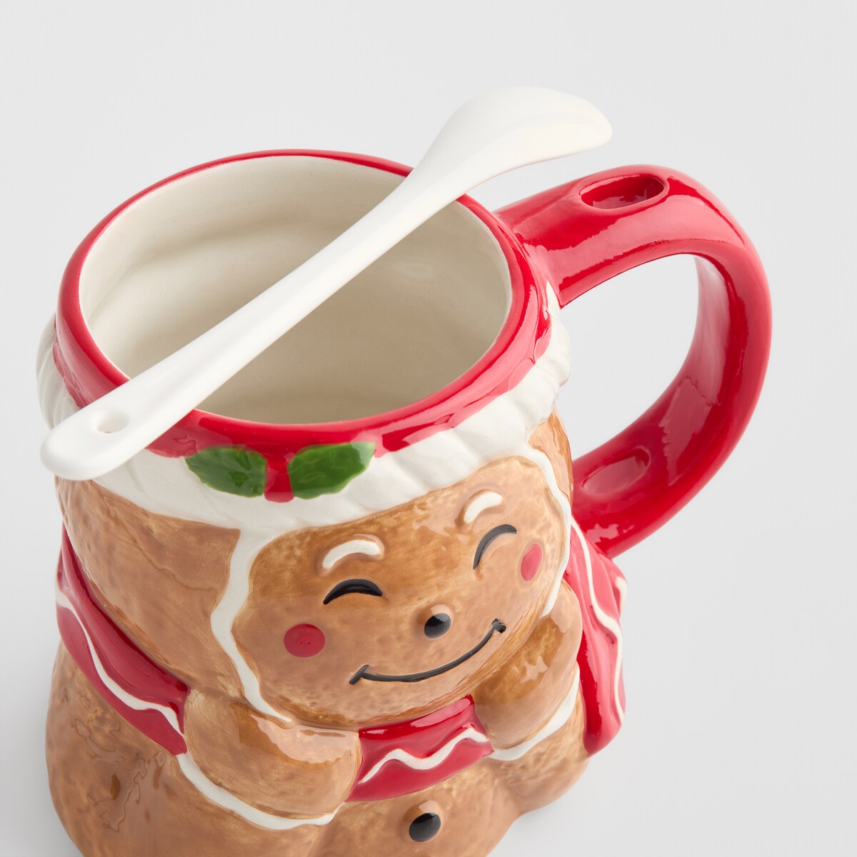 Kubek Z Dodatkiem Gingerface z motywem piernika