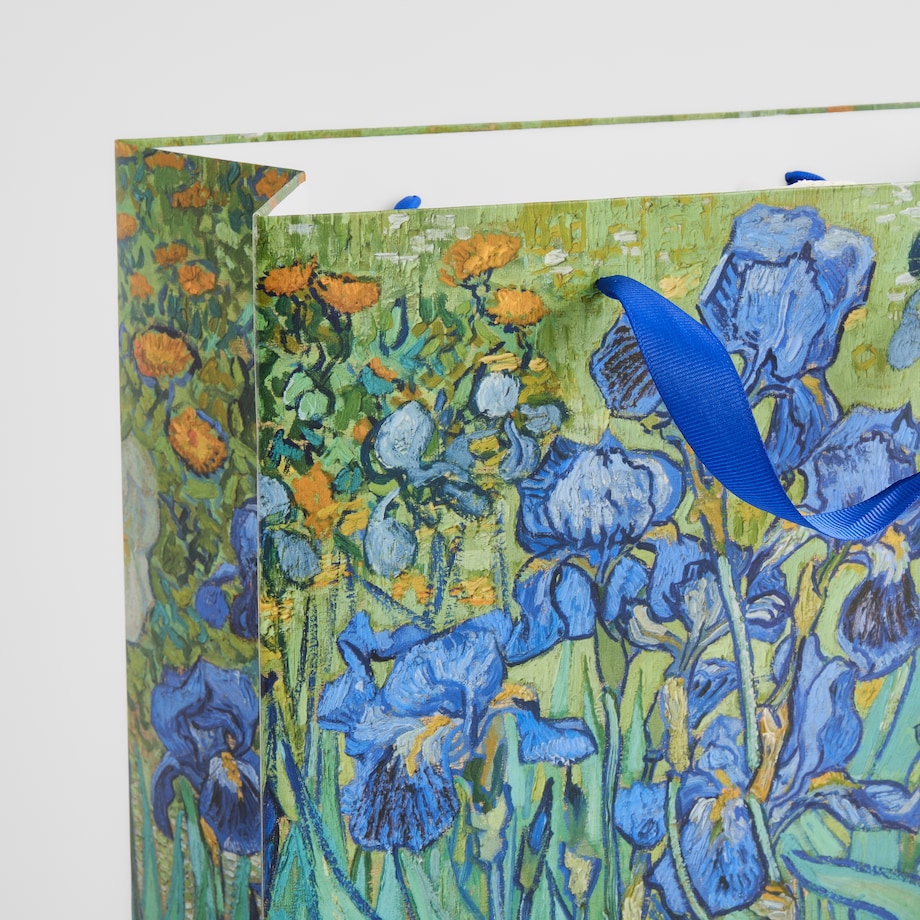 Torba prezentowa Irises z motywem z obrazu Vincenta van Gogha