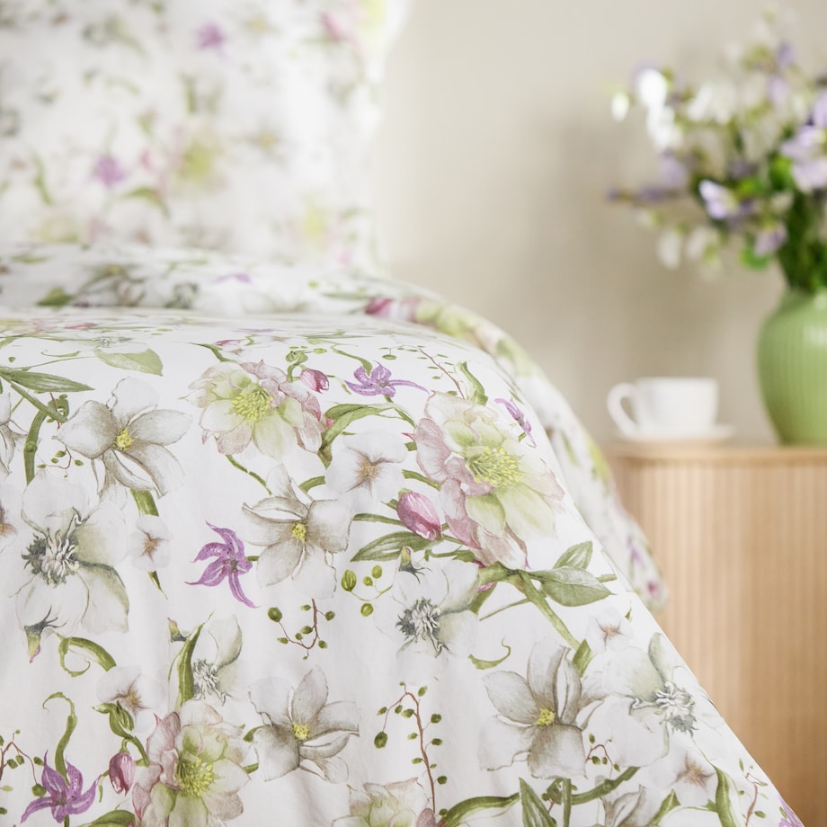 Pościel Bawełniana Florissimo 160x200 cm z wzorem kwiatowym