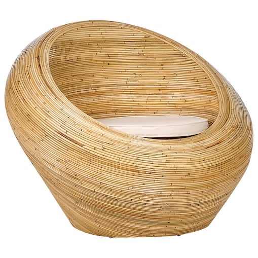 Fotel ogrodowy MAIORI Rattan Naturalny