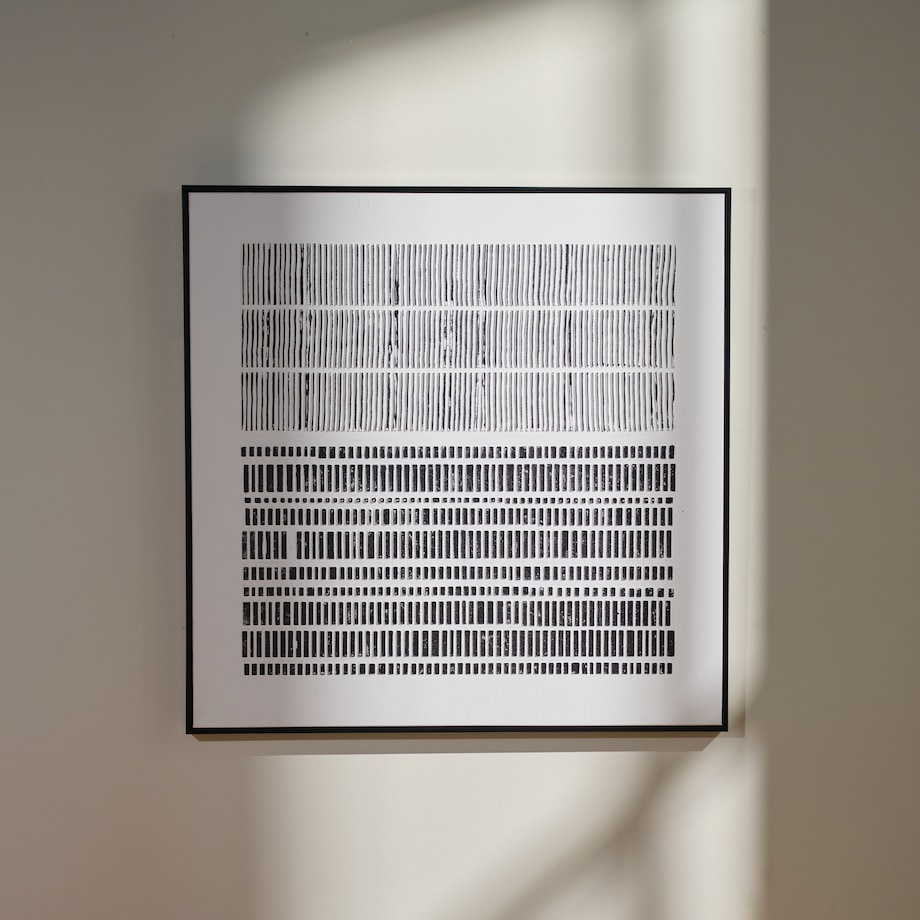 ręcznie zdobiony obraz na płótnie w ramie asta 90x90