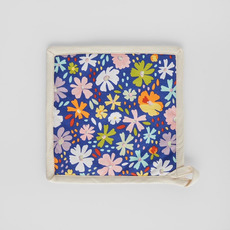 Łapka I Rękawica Bloomi 14x30 cm z motywem kwiatowym