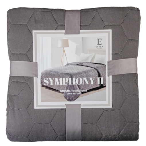 Jednokolorowa narzuta na łóżko Symphony II 170x210 cm