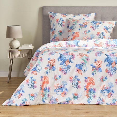 Pościel Bawełniana Coralia 160x200 cm z motywem zwierzęcym