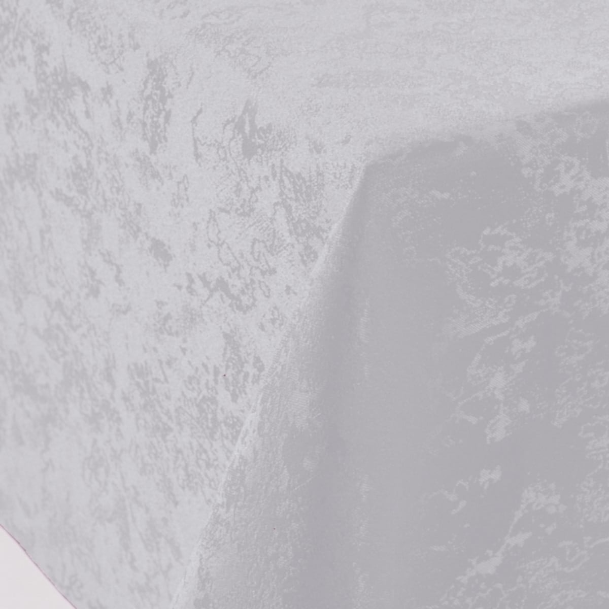 Obrus plamoodporny Marmurek biały - 130x200 cm - biały