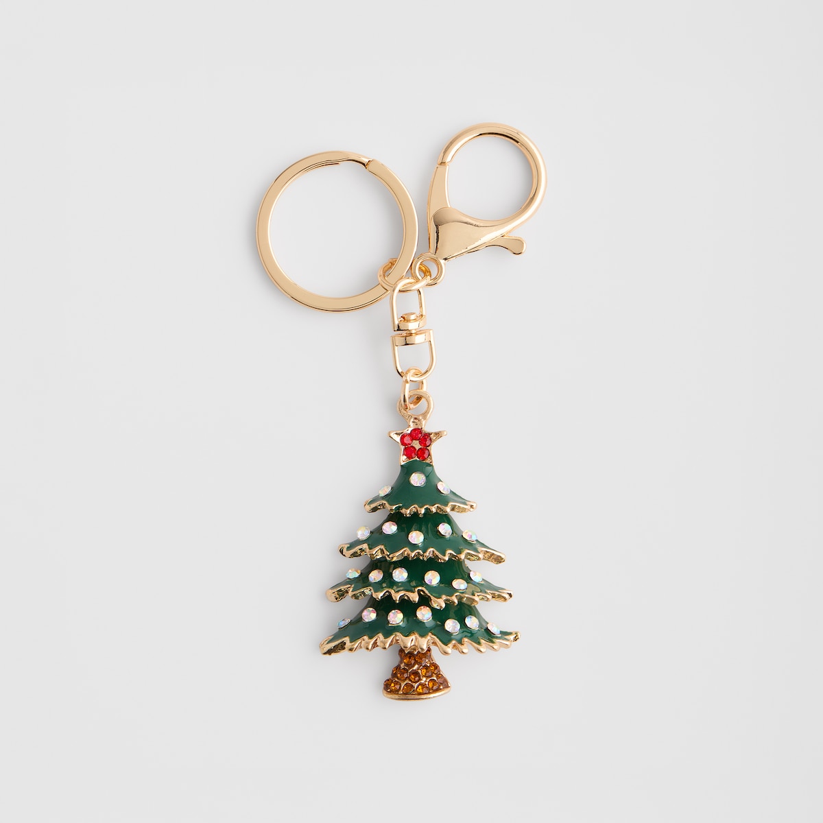 Brelok Winter tree z motywem choinki
