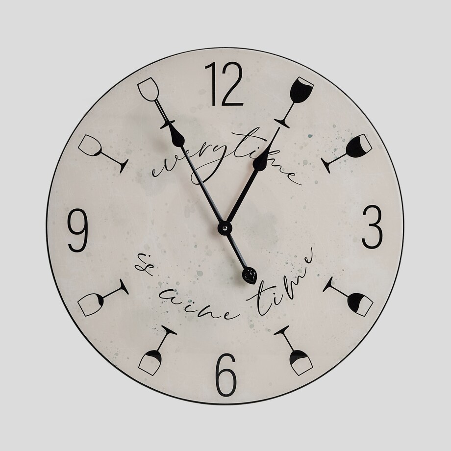 Zegar Wiszący Wine Time