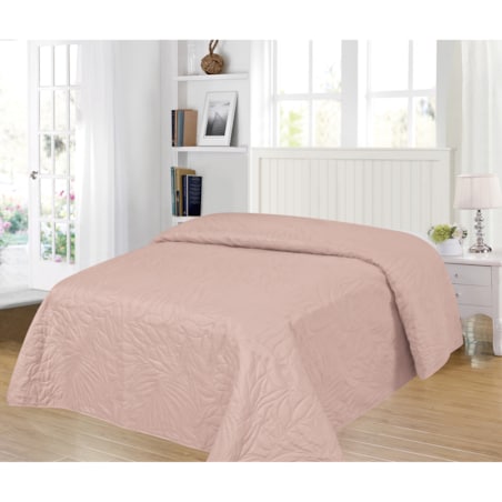 Jednokolorowa narzuta na łóżko Botanical 170x210 cm