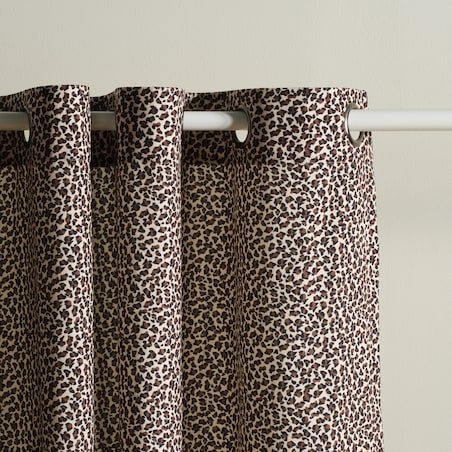 Zasłona Drukowana Panter 140x250 cm z motywem zwierzęcym