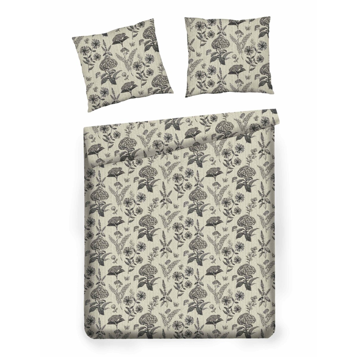 Pościel Bawełniana Sinfalia 160x200 cm z motywem roślinnym