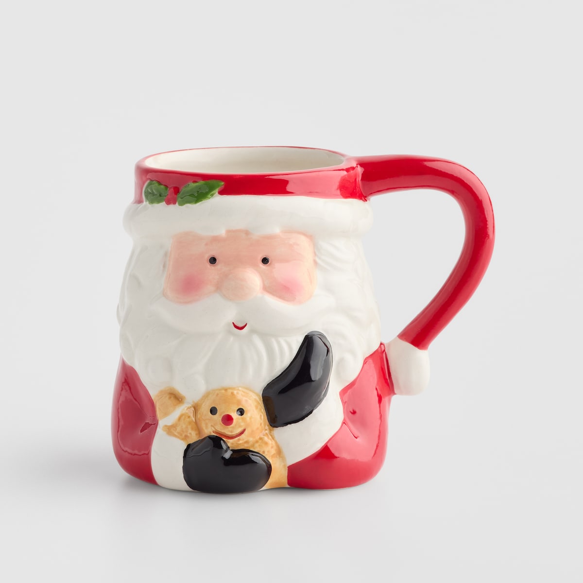 Kubek Gingersanta z motywem mikołaja
