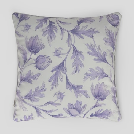 Poszewka Welwetowa Amantello 45x45 cm z motywem arabeski