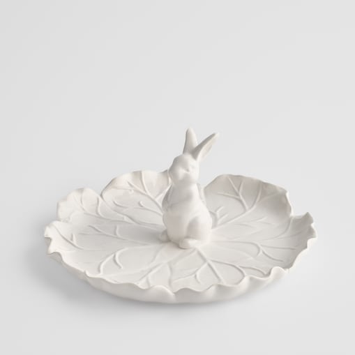 Patera Whitebunno z motywem warzyw i królika