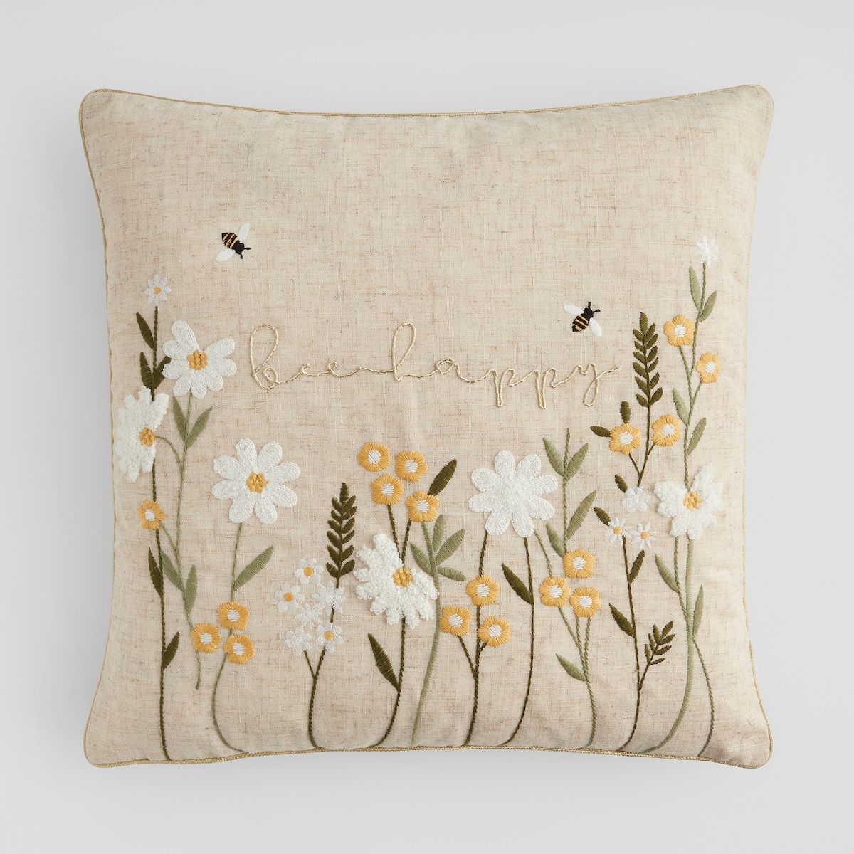 Poszewka Haftowana Beebee 45x45 cm z motywem zwierzęcym