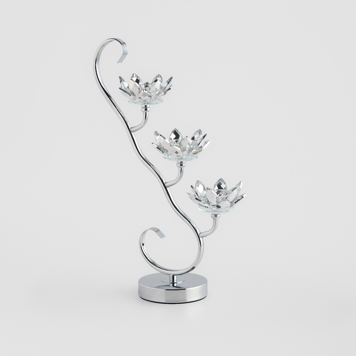 Świecznik potrójny Cristal shine tree