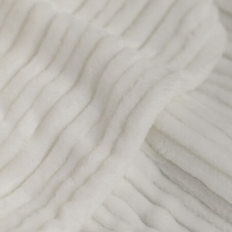 Koc Polarowy w Żakardowe Paski Lin 150x200 cm