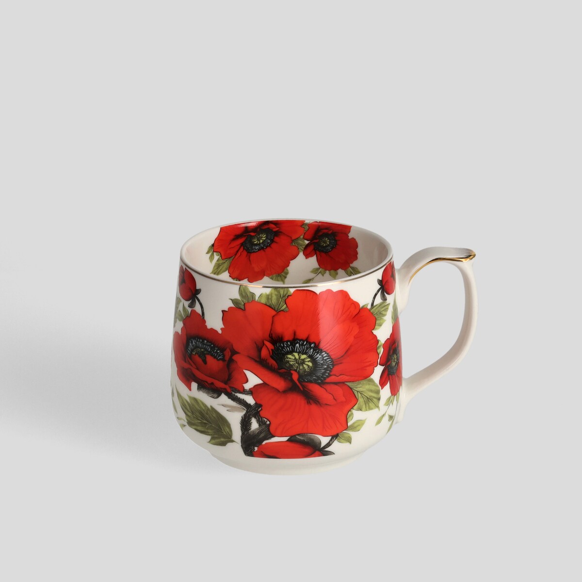 Kubek Lascivias z motywem kwiatowym