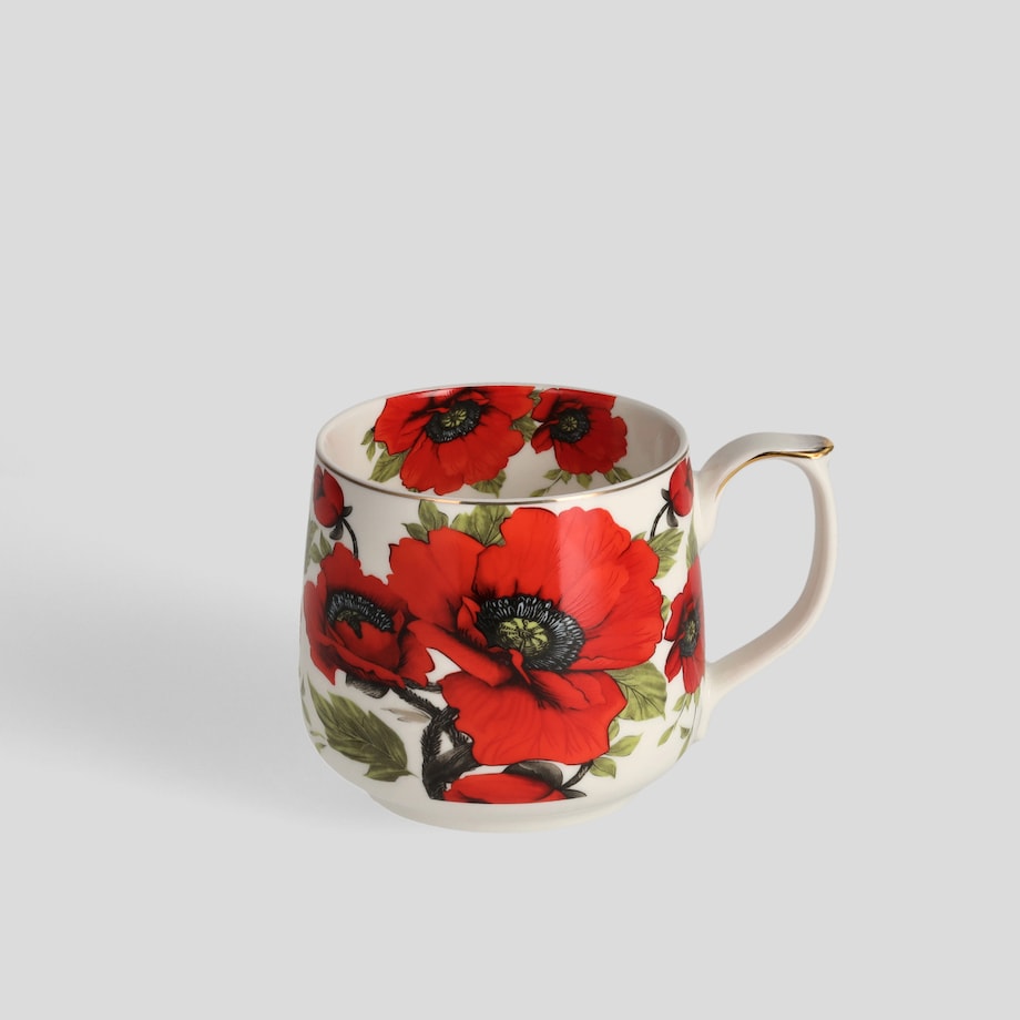 Kubek Lascivias z motywem kwiatowym