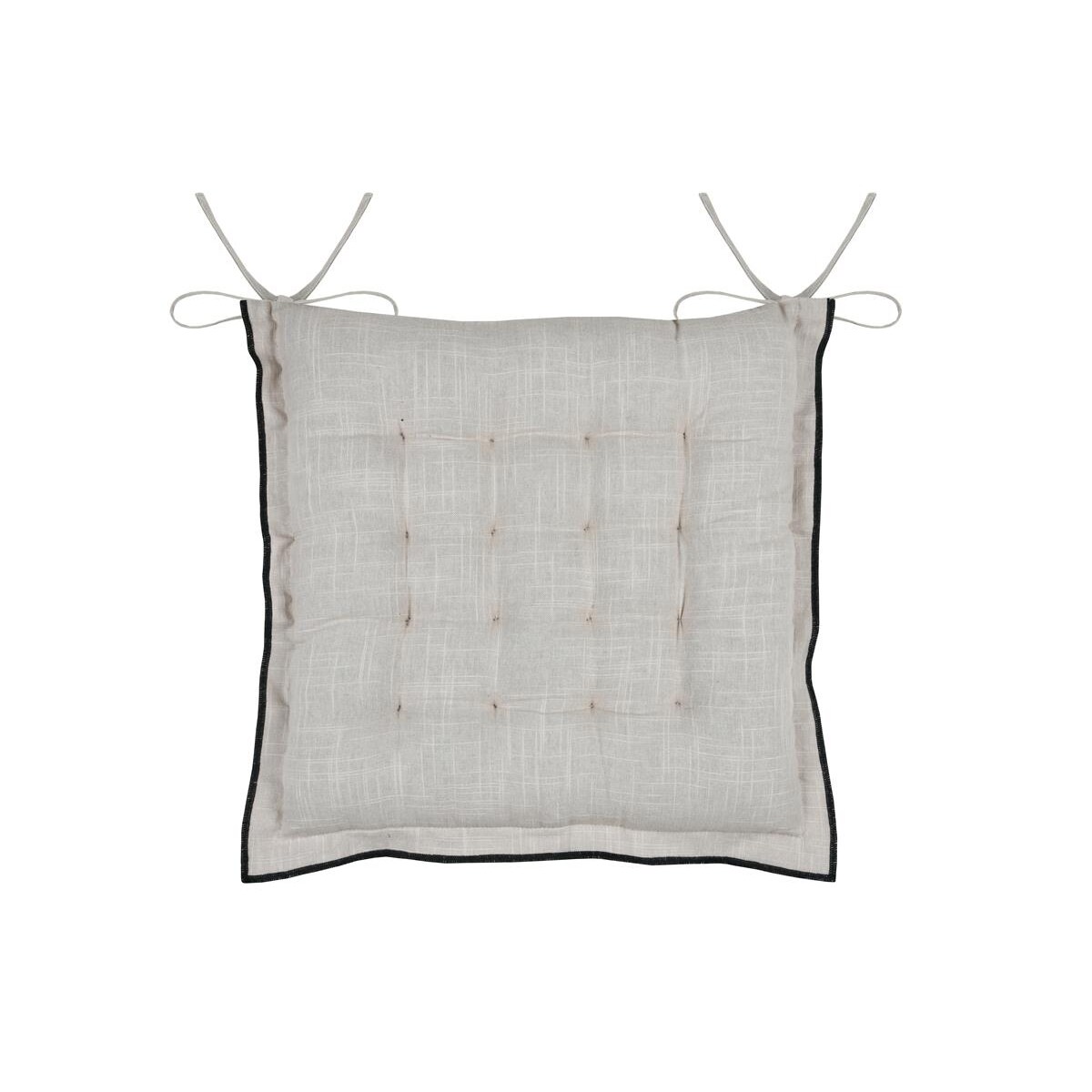 Poduszka na krzesło, z wiązaniem, HELIOS, 38 x 38 cm