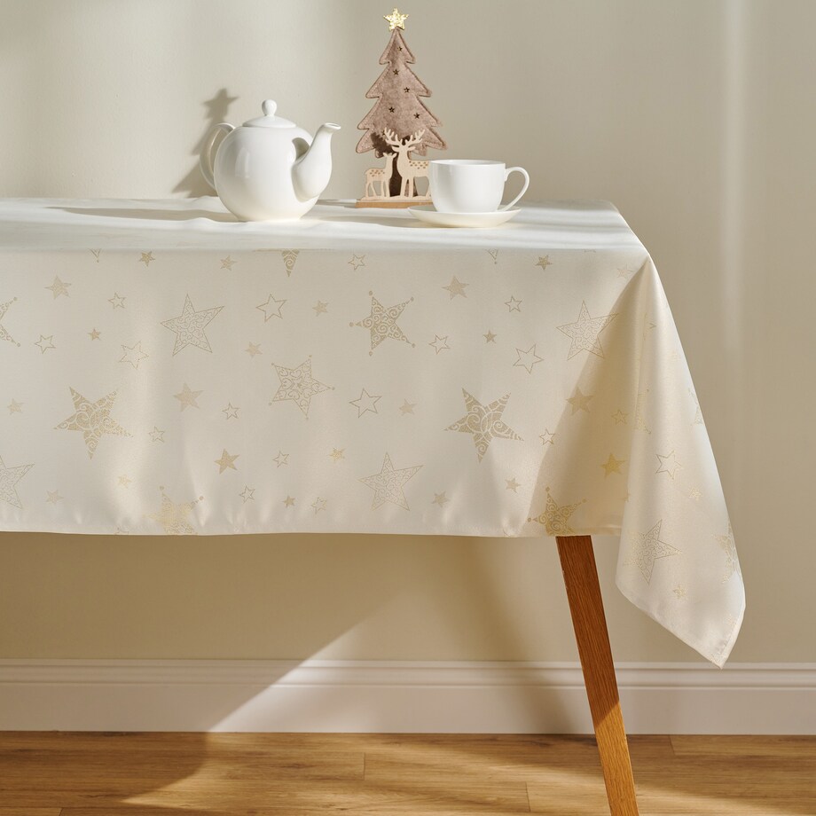 Obrus Żakardowy Shiny christmas 150x300 cm