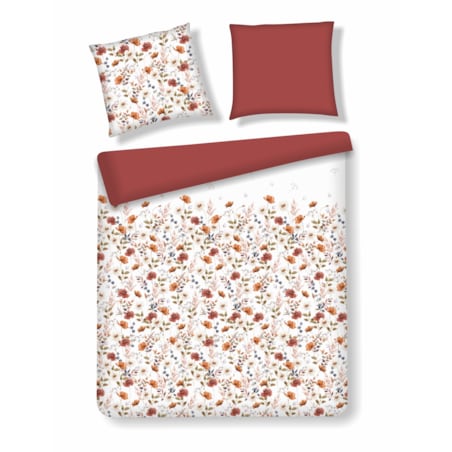 Pościel z bawełny satynowej Lorea 200x220 cm z motywem kwiatowym