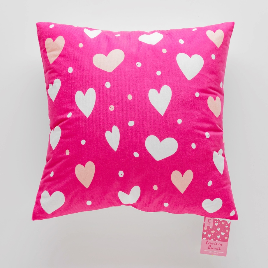 Poszewka Welwetowa Love Is In The Air 40x40 cm